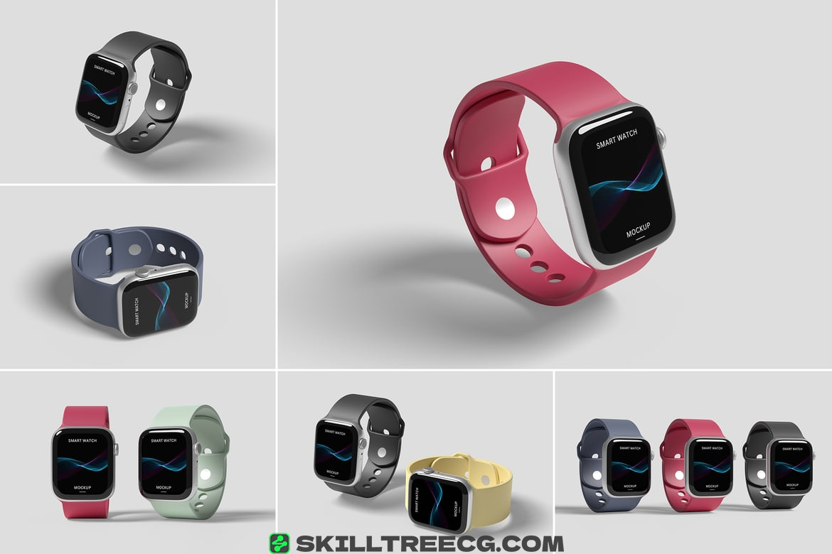 Smart Watch Mockup（774591）-技能树